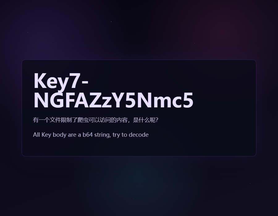 Cookie 伪造拿 Key7